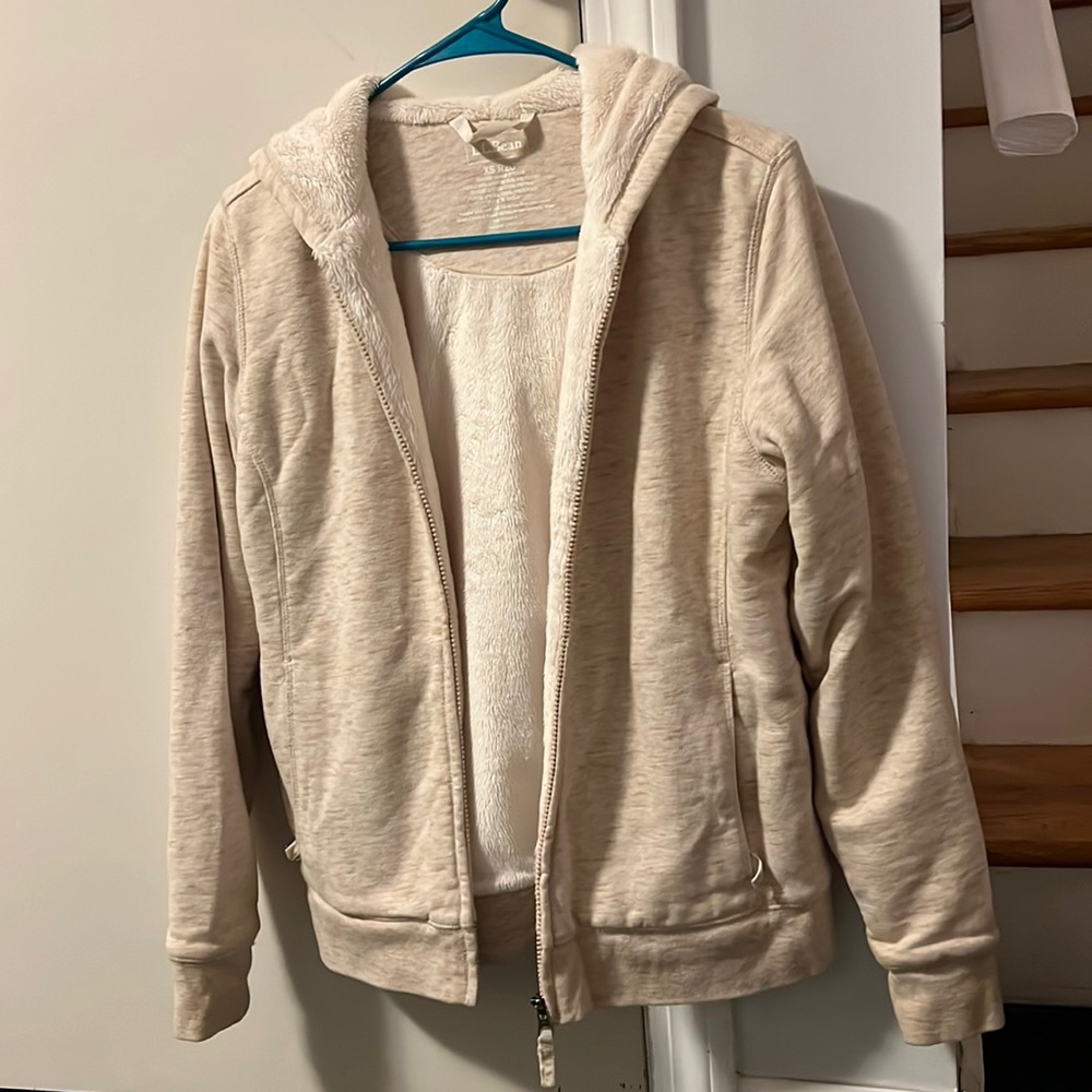 Fleece heavy weight XS women’s hoodie jacket